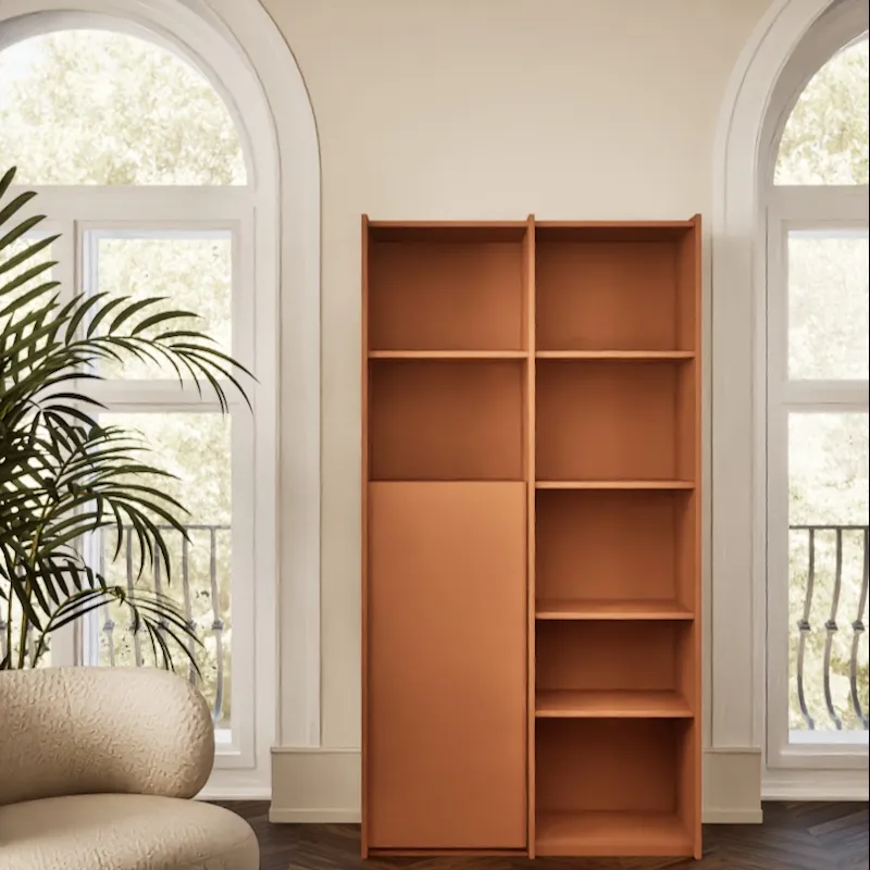 Bookcase in Brown - Brown